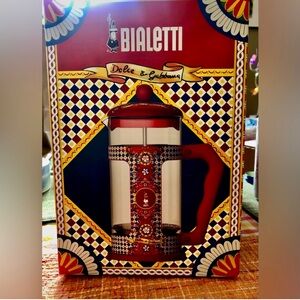 Bialetti Dolce & Gabbana Red Stainless Steel French Press
